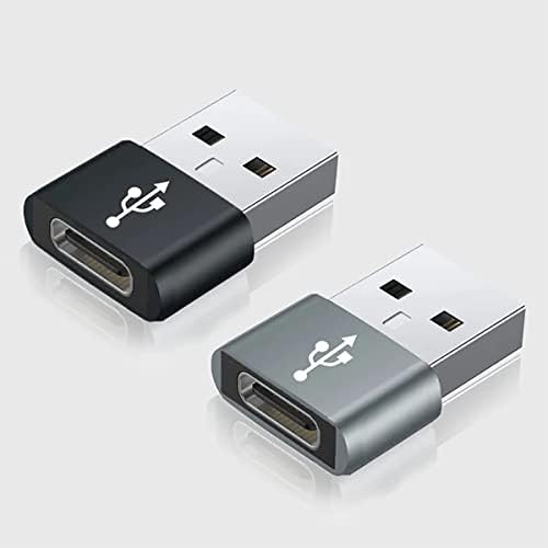 USB-C נקבה ל- USB מתאם מהיר זכר התואם ל- Sony Xperia Ion שלך למטען, סנכרון, מכשירי OTG כמו מקלדת, עכבר, ZIP,