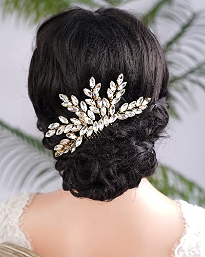 אבני חן זהב שיער חתיכה לחתונה כלות שושבינה אבני חן שיער בארט בוהו בעבודת יד תכשיטי עבור נשים בנות אירוע מיוחד