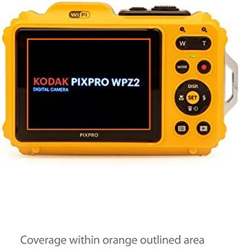 מגן מסך גלי תיבה התואם ל- Kodak Pixpro WPZ2 - Clessal Clessal, עור סרט HD - מגנים מפני שריטות עבור Kodak