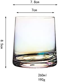 כוס זכוכית בית כוסות שתייה עבה גביש גביש גביש ויסקי ויסקי זכוכית נהדר