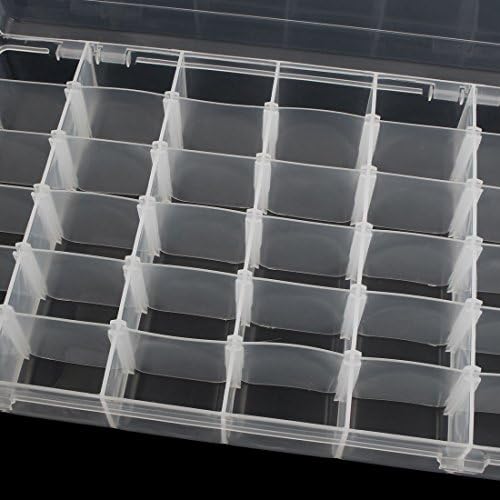 AEXIT פלסטיק 36 מארגני כלים רכיבי קליפ בתיבת האחסון תיבת האחסון 2 תיבות כלים