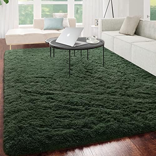 שטיחים גדולים עם חדר שינה, שטיחים רכים ורכים עמוקים לחדר שינה, שטיחים רכים 6x9 רגל, שטיחים באזור קטיפה