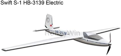Marganski Swift S-1 HB-3139 דאון חשמלי עם בלם עם בלם 2500 ממ כנפי עץ פיברגלס