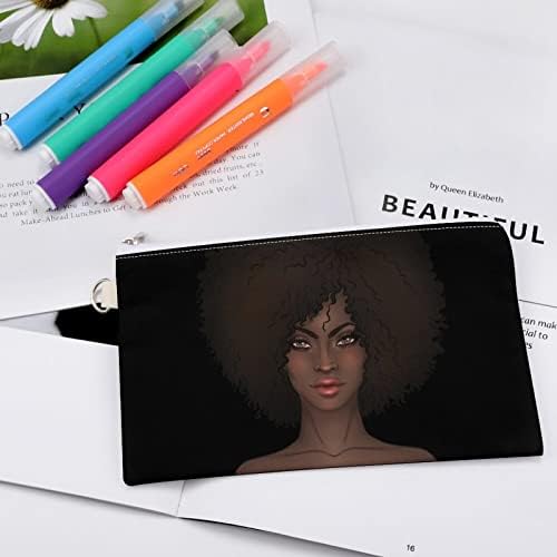 אפריקאי אמריקאי די ילדה מטבע ארנק אופנה ארנק חמוד פאוץ כרטיס מחזיק עם רוכסן עבור גברים נשים