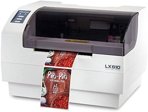 מדפסת הזרקת דיו בצבע 610 עם חותך פלוטר 74541-הדפס וחתך כל צורת תווית או גודל במכונה אחת. הדפסים ברוחב של עד 5