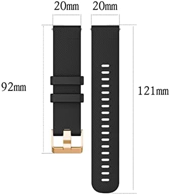 Trdybsk פס סיליקון 20 ממ עבור Huawei Watch GT 2 42 ממ רצועת שעון חכם החלפת צמיד שורש כף היד קוריאה קסם