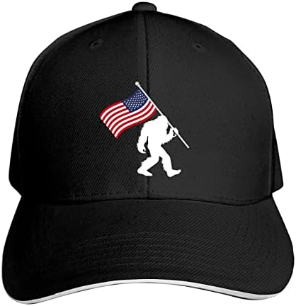 דארלקס אבא כובע אמריקאי ארהב דגלי שדוב ביגפוט בייסבול כובע לגברים נשים סנאפבק כובע אלדולט מעוקל ברים