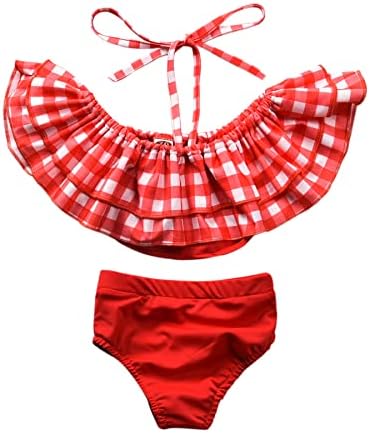 בנות תינוקות קיץ שני חתיכות טנקיני בגד ים בגדי ים פעוט