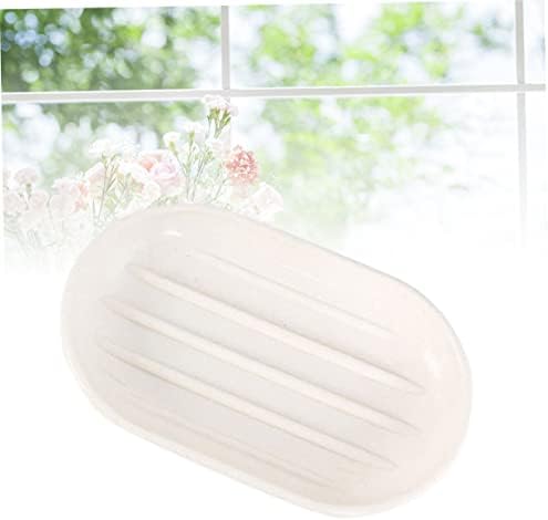 סבון סבון סבון סבון סבון סבון סבון שומר נסיעות קופסת סבון קופסת סבון לבן מחזיק אמבטיה חדר אמבטיה סבון