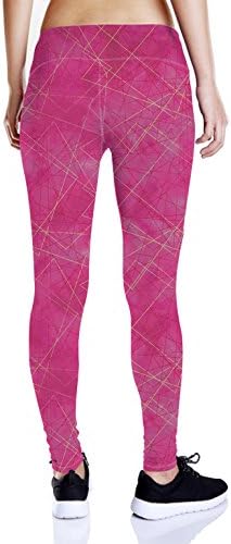 MT-ST-ST'S YOGA FITNESS LEWGINGS מכנסי אימון עם לוחות פתוחים L ROSE RODED