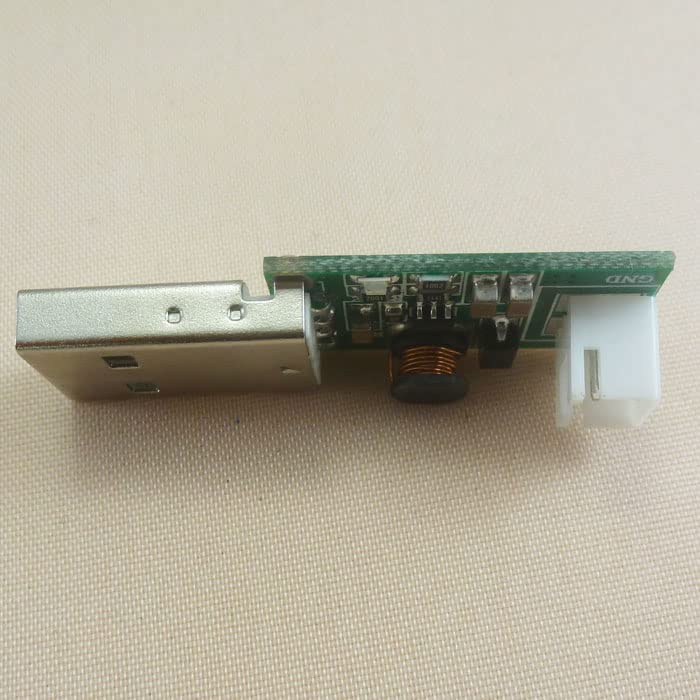 ממיר DC-DC USB ל- XH2.54 כבלים שלב מעלה מודול Boost DC 5V עד 12V אספקת חשמל למטען סולארי