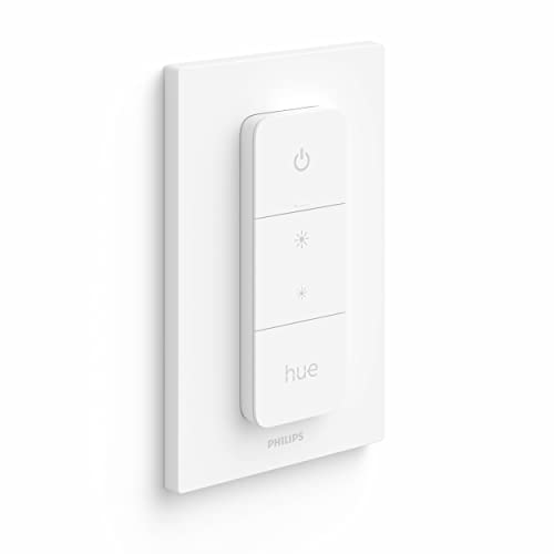 Philips Hue Smart Wireless Dimmer Switch V2 לתאורה ביתית מקורה, סלון, חדר שינה.