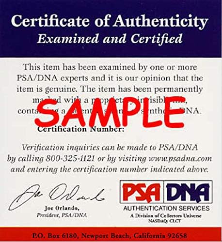 קרל ארסקין PSA DNA חתום 8x10 חתימת תמונות דודג'רס