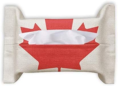 עלה מייפל אדום קנדה תרבית כפרית סמל נייר מגבת מגבת שקית רקמות פנים מפיות BUMF