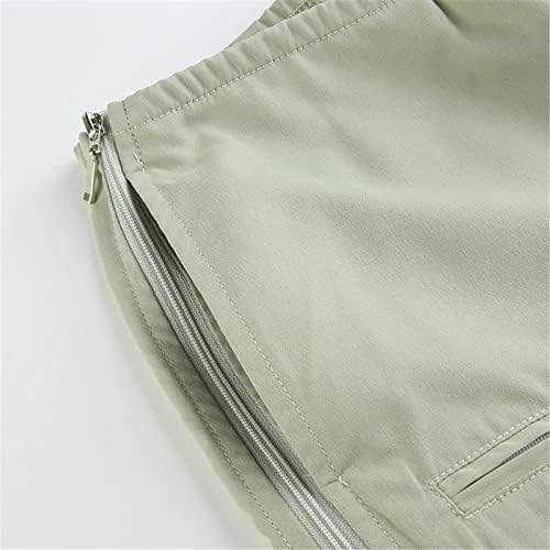 HDZWW קיץ נושם עם חגורות מכנסיים נשים רכות עם כיסים מכנסי רגל ישרים בכושר סולידי מזדמן מוצק