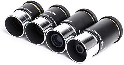 Meoptex 1.25 6 ממ 9 ממ 15 ממ 20 ממ 66 מעלות עין רחבה במיוחד של עין לטלסקופ