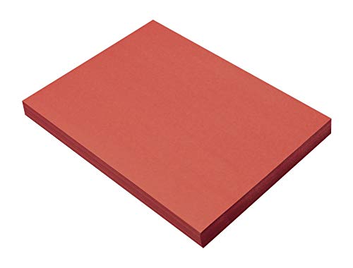 נייר בניית פראנג, אדום, 9& 34; איקס 12& 34;, 100 גיליונות
