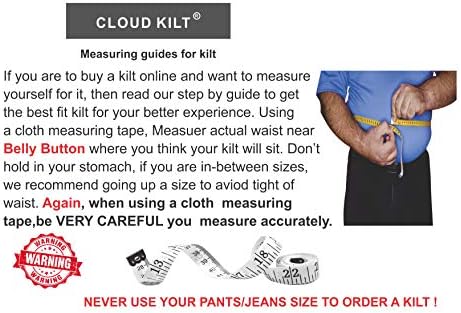 ענן kilt kilt לגברים ג'ינס כותנה בד קילט של גברים סקוטי מסורתי kilt