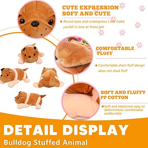 2019 14 בולדוג ממולא בעלי החיים צרפתית בולדוג קטיפה כרית כלב צעצוע מתנות לילדים