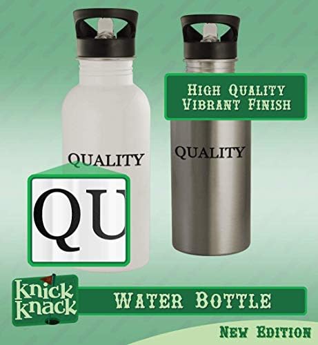 מתנות Knick Knack Refrigerator - בקבוק מים נירוסטה 20oz, כסף