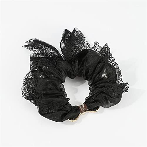קשת קטנה סליל שיער חבל קוריאני-סגנון גדול מעי שיער טבעת קשור עם קוקו גומייה
