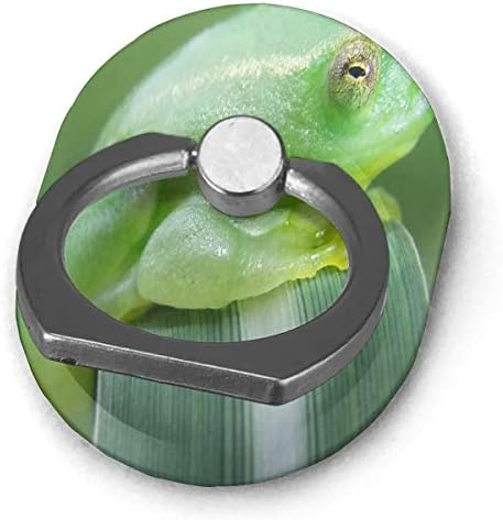 מחזיק טלפון סלולרי טבעת צפרדע שושן מים מעמד טלפון סלולרי מתכוונן 360 סיבוב מעמד טבעת אצבע לאייפד,