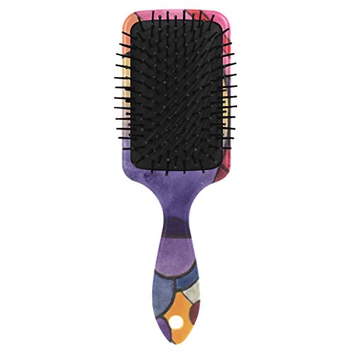 מברשת שיער של כרית אוויר של VIPSK, פלסטיק צבעוני צבעוני צבעוני קטן, עיסוי טוב מתאים ומברשת שיער