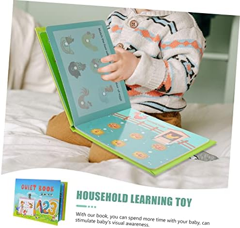 טוינדונה אספקת משק בית מצוירת משחקים לומדים צעצועים עמידים בפני ילדים ספר חינוכי אביזר