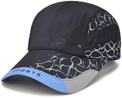 גברים קיץ בייסבול כובע מכתב הדפסת ספורט מהיר יבש היפ הופ כובעי חיצוני מזדמן מתכוונן שמש כובעים לנשים
