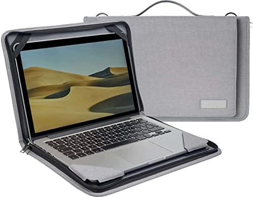 מחשב נייד מחשב נייד אפור של Broonel - תואם ל- Asus Zenbook 14 UX3402ZA -KN589W 14 מחשב נייד