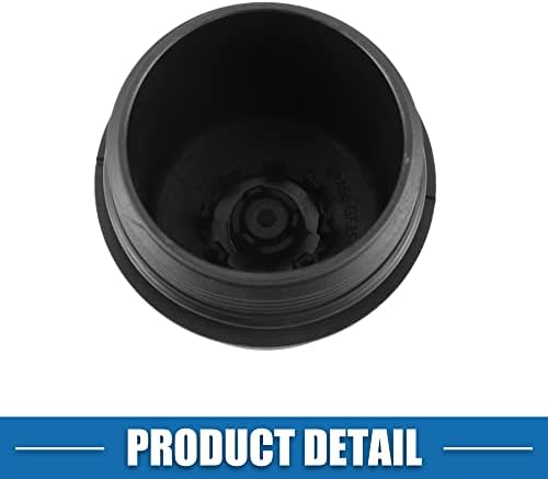 מסנן שמן מנוע אבסופרו שמן שמן מכסה כיסוי 11428575907 עבור BMW X1 X2 28I 2.0L -2019 פלסטיק שחור