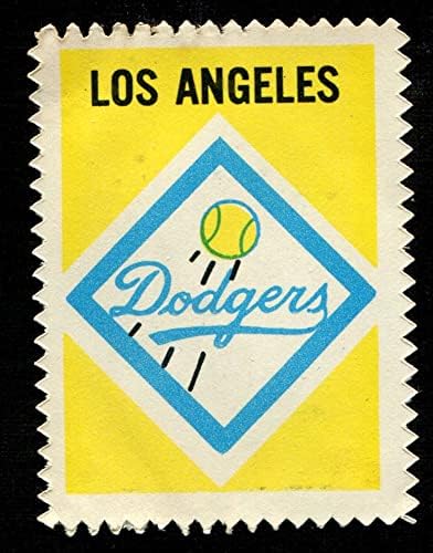 1962 Topps Dodgers סמל לוס אנג'לס דודג'רס לשעבר/MT Dodgers