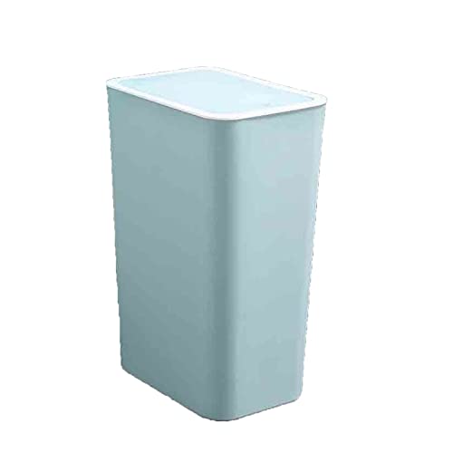 זוקלג'ט זבל יכול לדחוף זבל יכול יצירתי פח אשפה מלבני חדר סלון עם מכסה פח אשפה במטבח פח אשפה