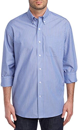 Cutter & Buck Boston Red Sox Blue Pinstripe Shirl Shirt חולצה