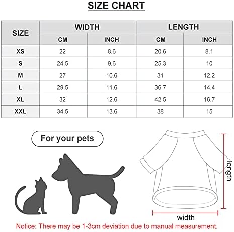 FunnyStar Line Blue Blue American Print Stepshirt Pet Pet עם סרבל סוודר פליס לכלבים חתול עם עיצוב