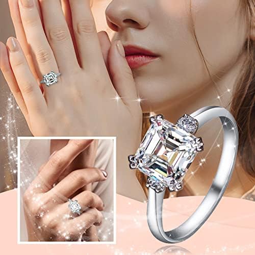 אופנה טבעת לנשים וינטג 'טבעת זירקון טבעת טבעת נישואין