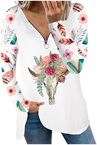 פרה 1/4 מיקוד חולצת טי עבור נשים חקלאי מצחיק הבקר חוות אוהבי מתנה בסוודרים חולצות המדינה חולצות ארוך
