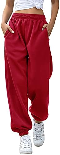 מכנסי טרנימה עם המותניים המותניים הגבוהים של Hesayeep אימון מכנסיים פעילים מכנסיים.