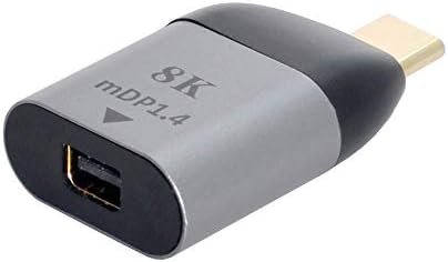 USB -C סוג C USB 3.1 למיני DP DISPLACE CONVERTER מתאם 8K 4K 2K 60Hz - AXGEAR