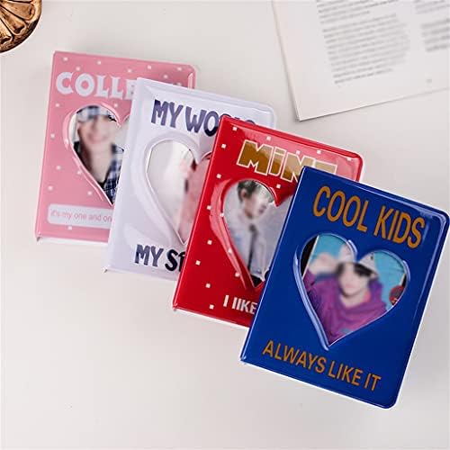 Jydbrt אלבום אלבום מחזיק כרטיס קבלת אחסון Hollow Love Love Heart Holder Card Card Card Bucord Photocard Holder