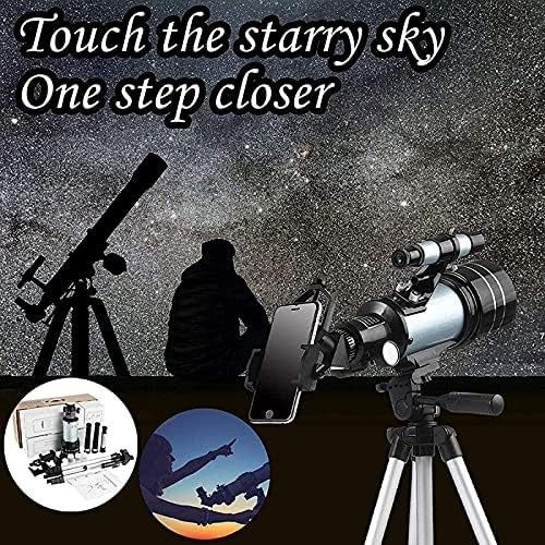 מונוקולרים לילדים למתחילים, צמצם 57 ממ AZ Mount, טלסקופ טלסקופים שבירה אסטרונומית