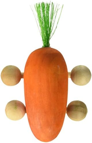 Ware Roll-N-Carrot צעצוע לעיסה, 4 L x 2.5 W x 1.5 H