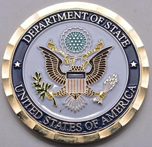 משרד החוץ האמריקאי שגרירות פינלנד שגריר ברוס אורק אישי מצגת אתגר מטבע בתיבה מותאמת אישית