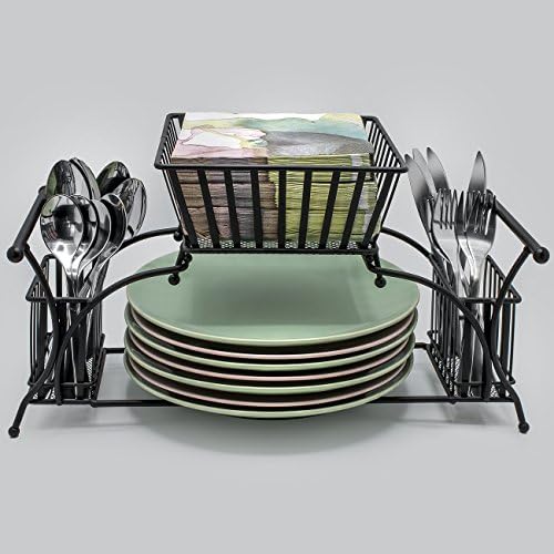 סורבוס תשמיש נושא כלים-שימוש עבור מפית — סכו ם, מחזיק צלחת-לערום סכו ם נושא כלים, שולחן ארגונית-אידיאלי עבור אוכל