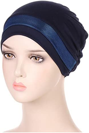 מזל Staryuan ® 3 פאק נשים כימו כובע כפה רכה משקל קל משקל טורבן לחולי סרטן