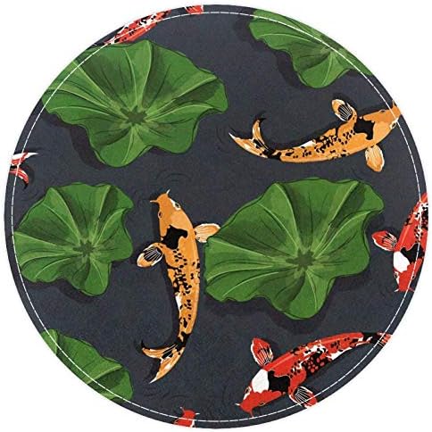 דפוס לוטוס של Heoeh Fish Koi, שקיעת שטיחי שטיחי שטיחי שטיחי שטיחי שטיחי שטיחי שטיחי שטיחי שטיחי שטיחי