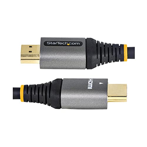 Startech.com 10ft HDMI 2.1 כבל 8K - אישור אולטרה במהירות גבוהה HDMI כבל 48 ג'יגה -ביט לשנייה - 8K 60Hz/4K