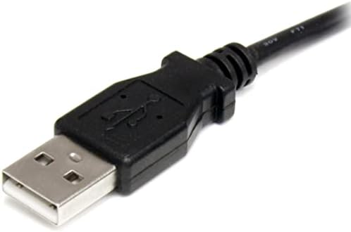 Startech.com 2M USB כדי להקליד כבל חבית H - USB עד 3.4 ממ 5V כבל חשמל DC - USB ל- DC Power - 2 מטר
