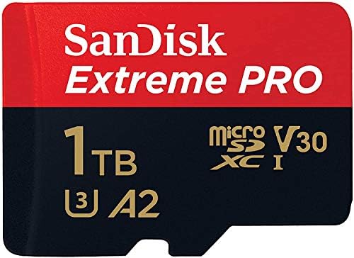SanDisk 1TB MicroSDXC קיצוני Pro כרטיס הזיכרון עובד עם DJI ט סדרת Mavic 3 קלאסי U3 V30 A2 4K UHD UHS-אני