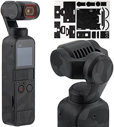Kiorafoto אנטי-סקרט אנטי-ללבן כיסוי מגן מגן על סרט מגן על DJI Osmo Pocket 2 Pocket2 Kinding Mapterizer Stibleizer